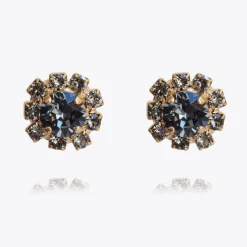 Caroline Svedbom Aello Earrings Black Diamond + Silvernight Clearance