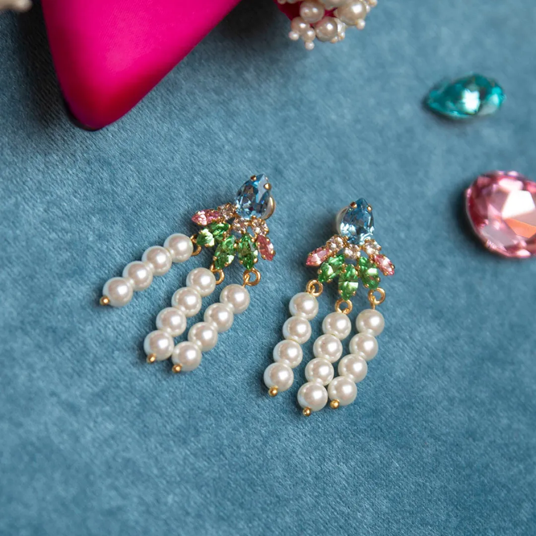 Caroline Svedbom Afrodite Earrings/Pastel Combo Best