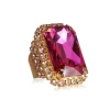 Caroline Svedbom Alexa Cocktail Ring Fuchsia Cheap
