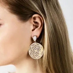 Caroline Svedbom Alexandra Earrings Crystal Cheap