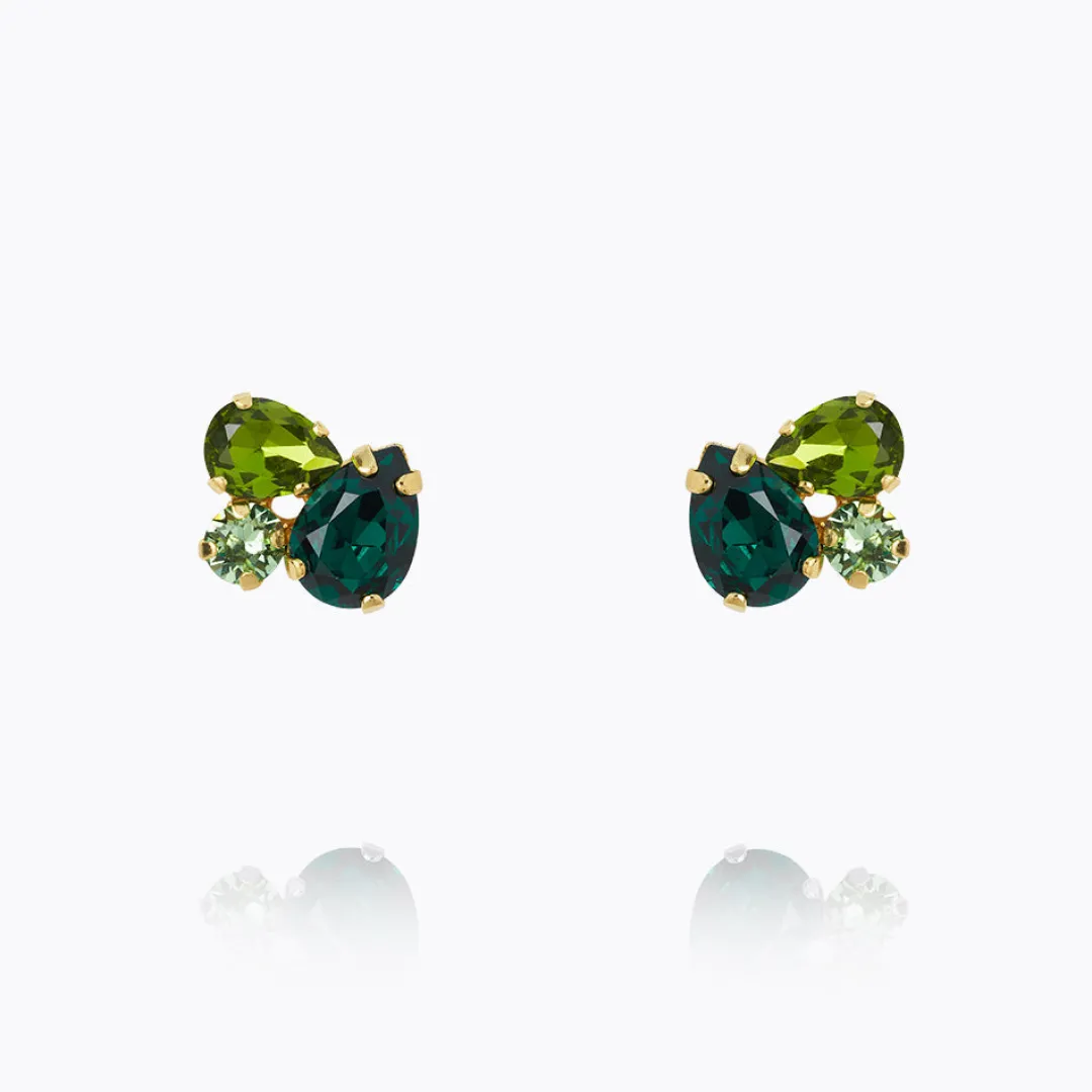 Caroline Svedbom Alisia Earring Green Combo Best