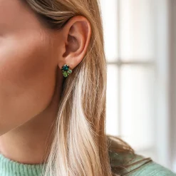 Caroline Svedbom Alisia Earring Green Combo Best