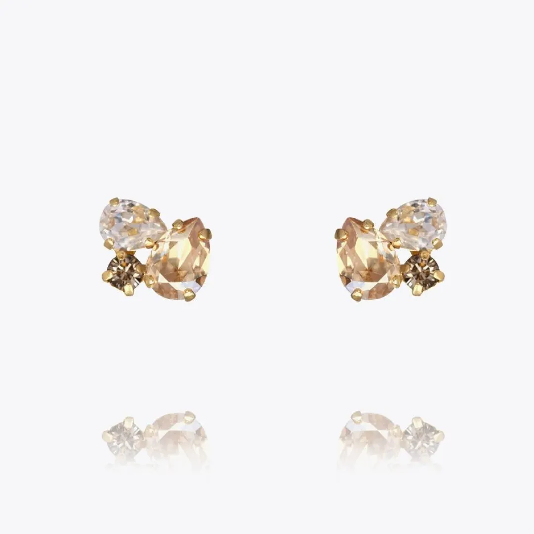 Caroline Svedbom Alisia Earrings Greige Combo Shop