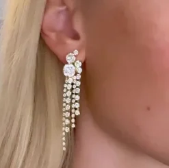 Caroline Svedbom Amy Earrings/Crystal Clearance