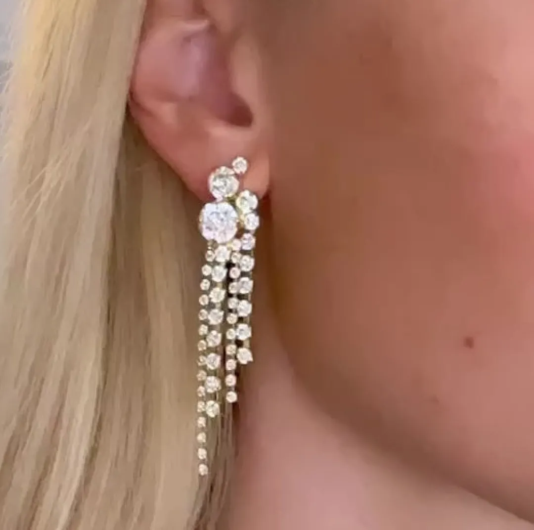 Caroline Svedbom Amy Earrings/Crystal Clearance