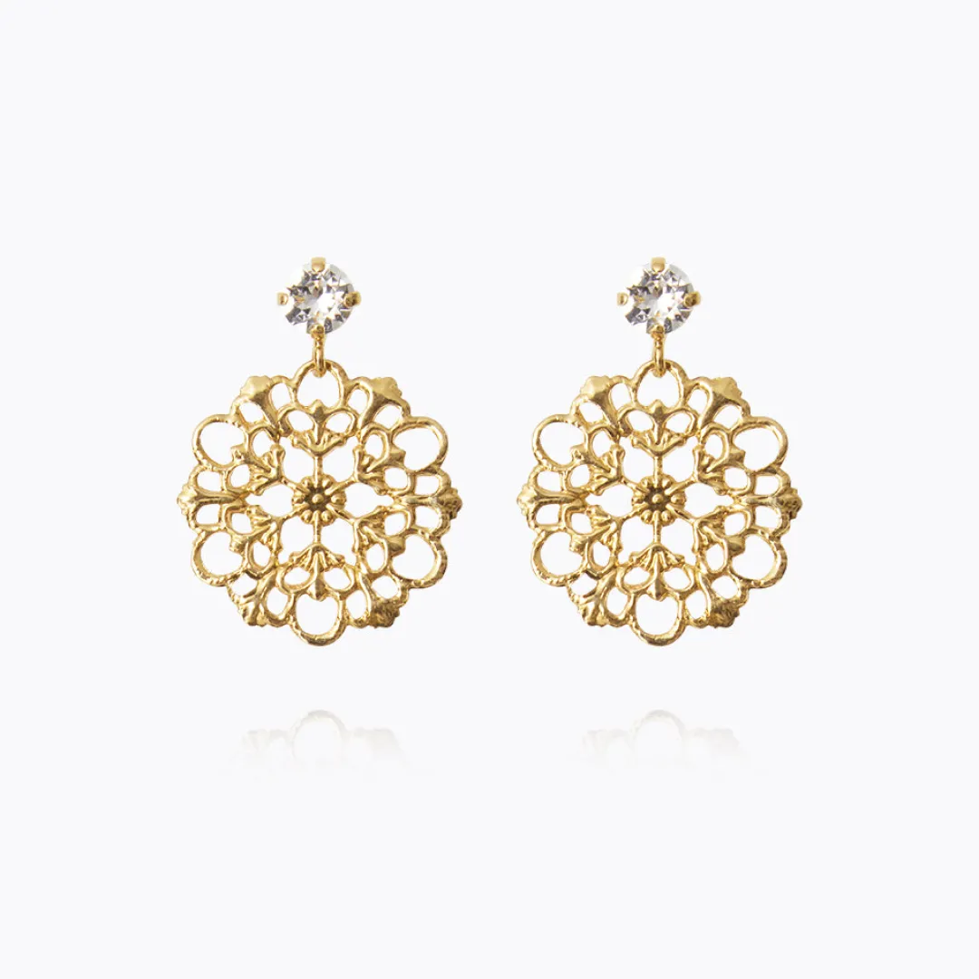 Caroline Svedbom Andrea Earrings Crystal Discount