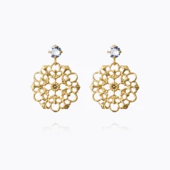 Caroline Svedbom Andrea Earrings Light Sapphire Cheap