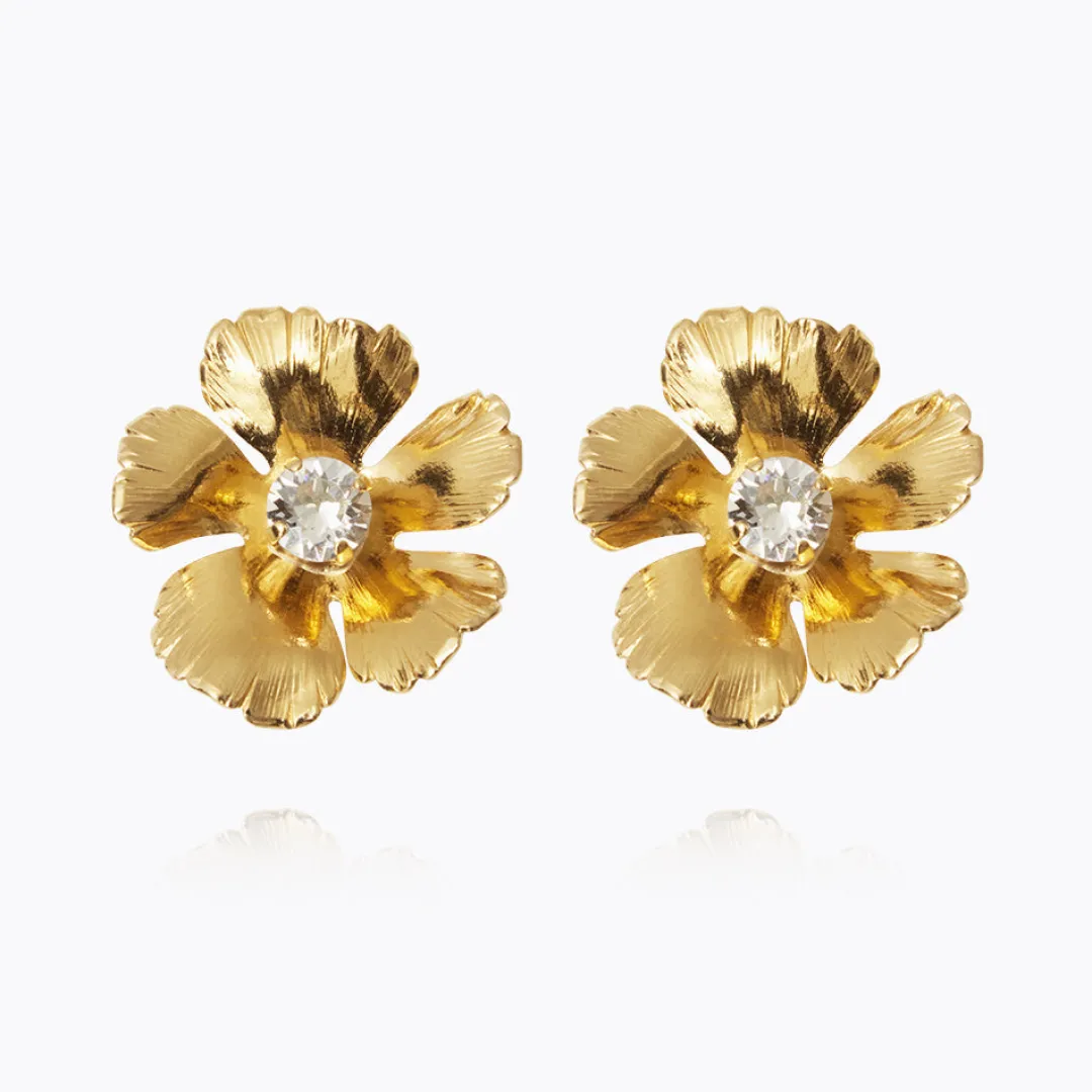 Caroline Svedbom Anemone Earrings/Crystal Clearance