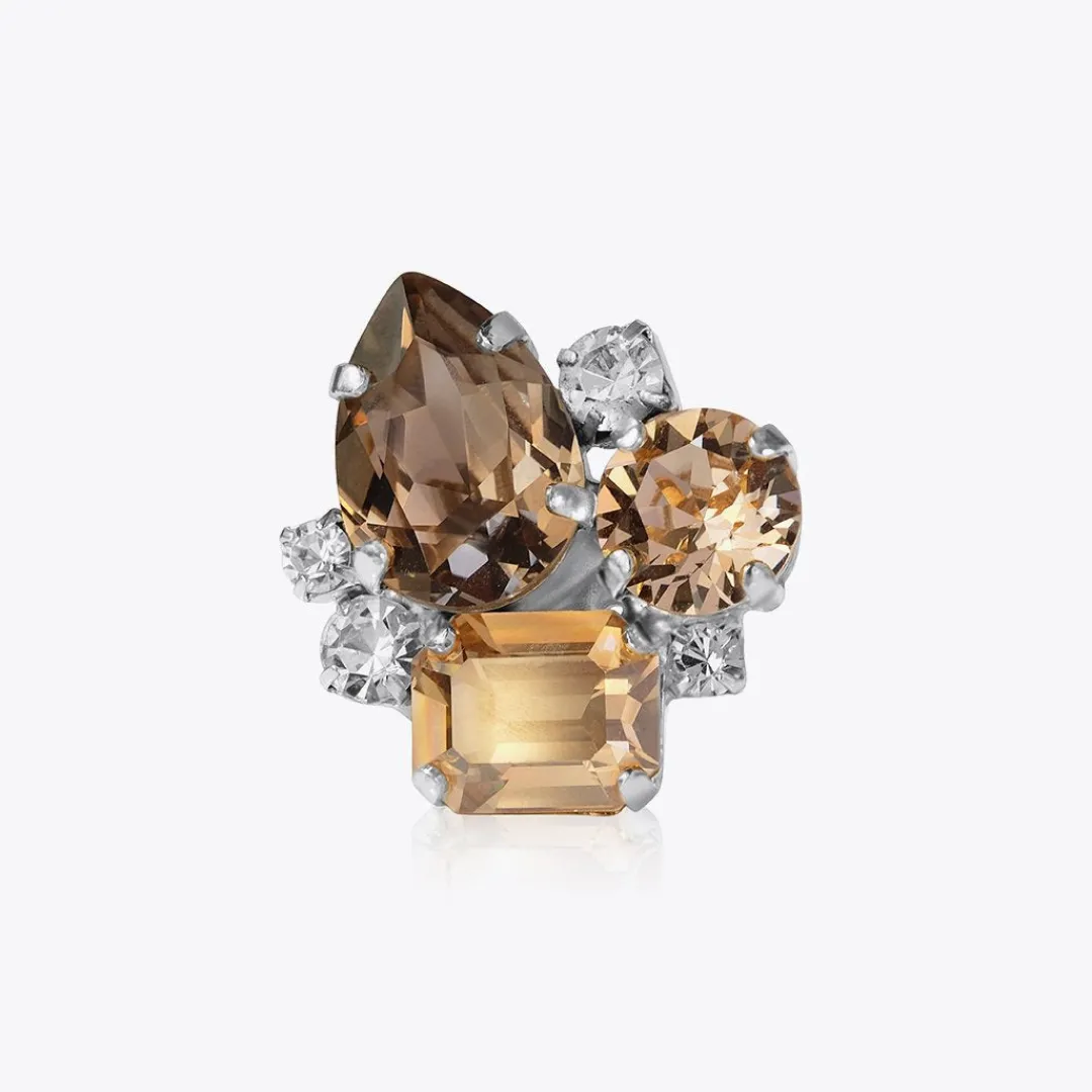 Caroline Svedbom Angelina Ring Greige Combo Best Sale