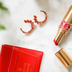 Caroline Svedbom Angie Earrings (Limited Edition) Coral Combo Online