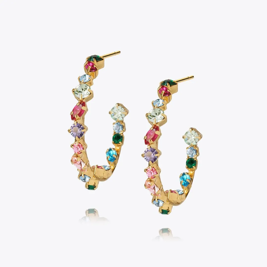 Caroline Svedbom Antonia Loop Earrings Pomelo Combo Cheap