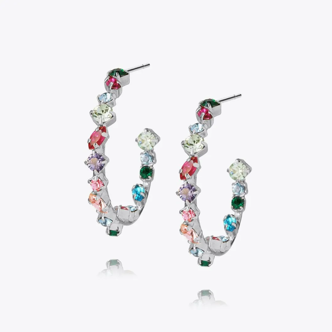 Caroline Svedbom Antonia Loop Earrings Pomelo Combo Cheap