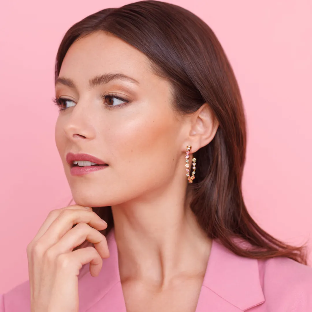 Caroline Svedbom Antonia Loop Earrings (Limited Edition) Summer Combo Outlet