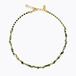 Caroline Svedbom Antonia Necklace Green Combo Flash Sale