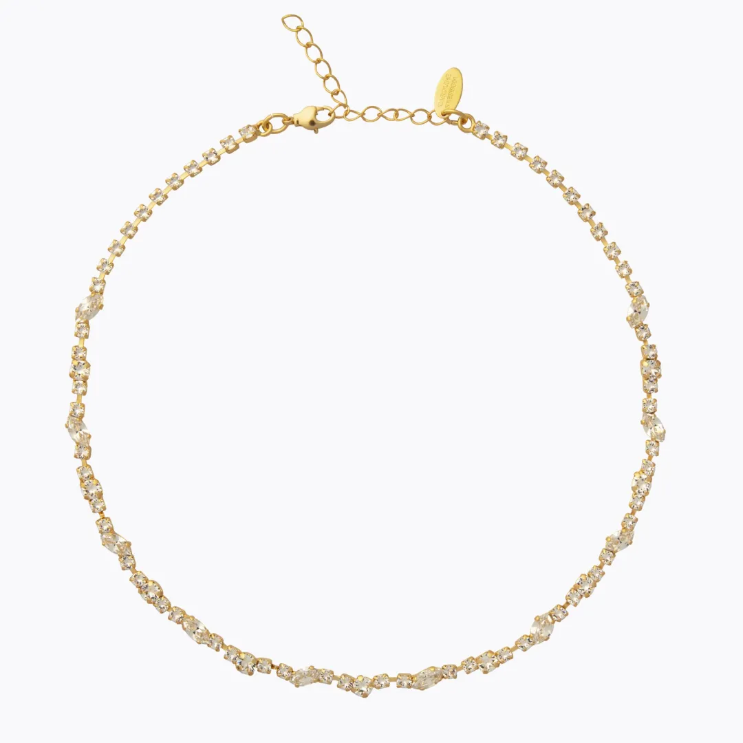 Caroline Svedbom Antonia Necklace Crystal Online