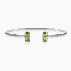 Caroline Svedbom Baguette Bracelet Peridot Online