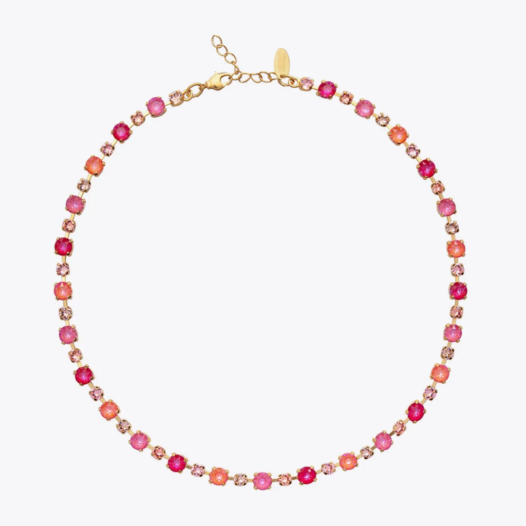 Caroline Svedbom Calanthe Necklace Coral Combo Shop