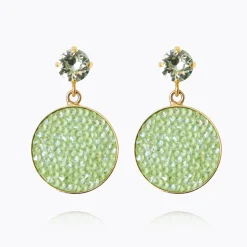 Caroline Svedbom Chloe Earrings Chrysolite Cheap