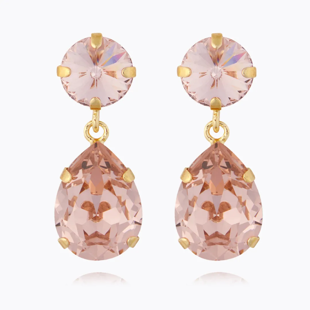 Caroline Svedbom Classic Drop Earrings Vintage Rose Discount