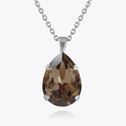 Caroline Svedbom Classic Drop Necklace Greige Cheap