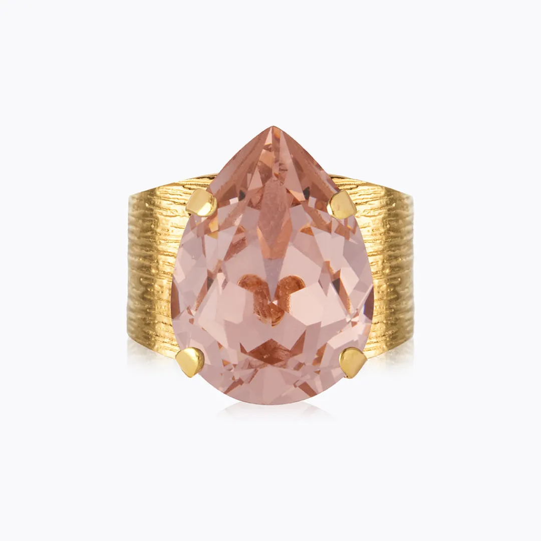 Caroline Svedbom Classic Drop Ring Vintage Rose Shop