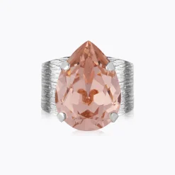 Caroline Svedbom Classic Drop Ring Vintage Rose Shop