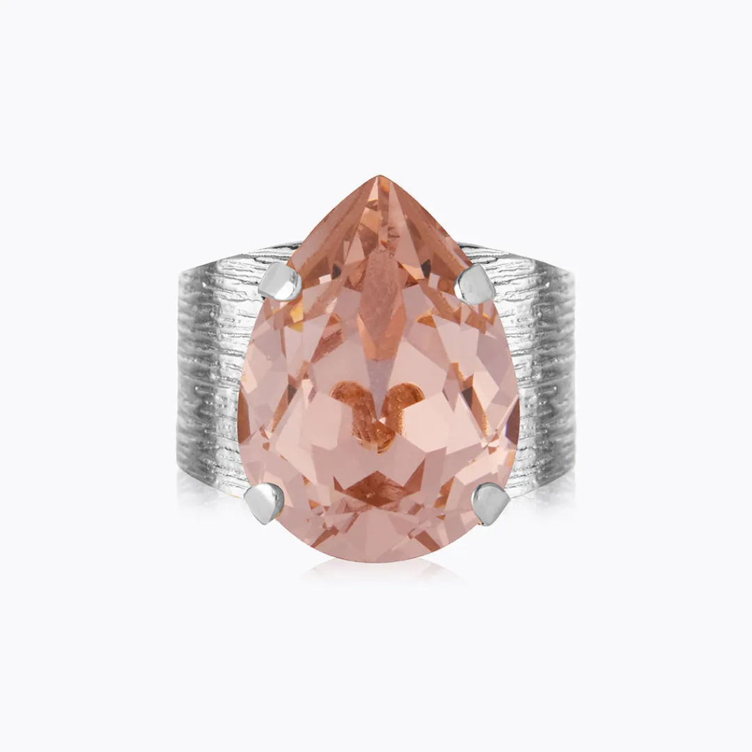 Caroline Svedbom Classic Drop Ring Vintage Rose Shop