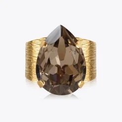 Caroline Svedbom Classic Drop Ring Greige Online