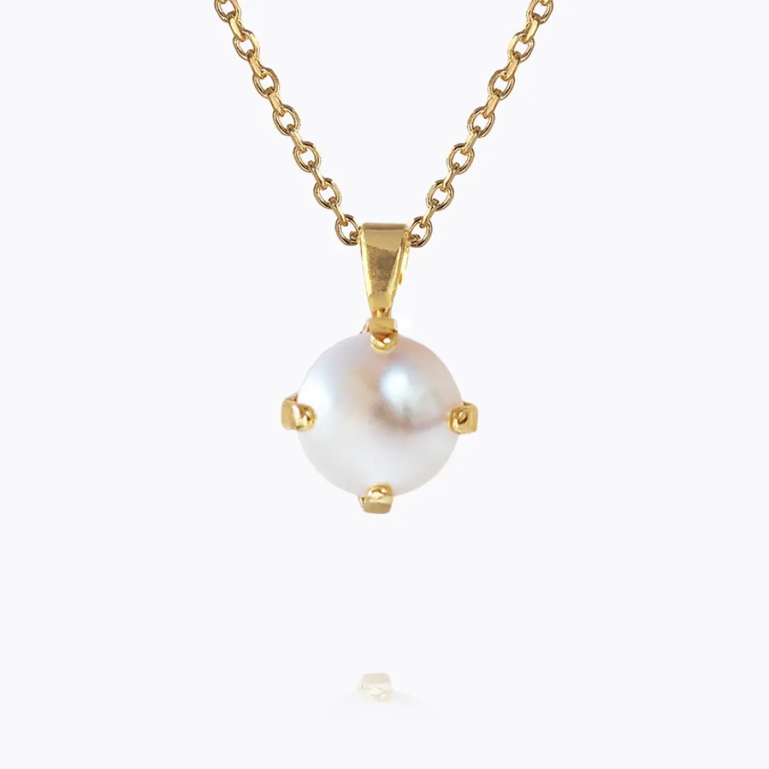 Caroline Svedbom Classic Petite Necklace Pearl Cheap