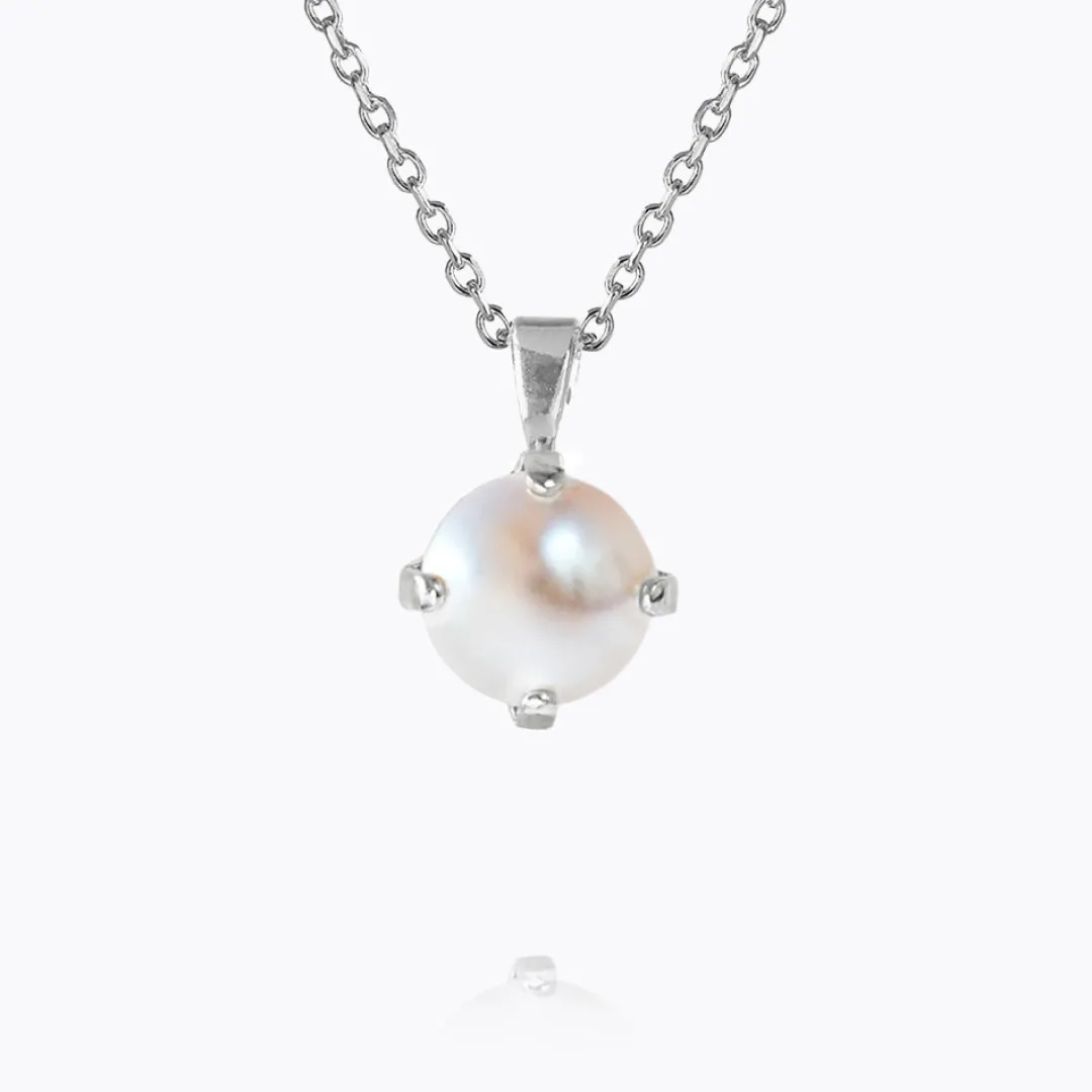 Caroline Svedbom Classic Petite Necklace Pearl Cheap