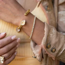 Caroline Svedbom Classic Rope Bracelet Ivory Cream Delite Online