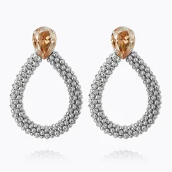 Caroline Svedbom Classic Rope Earrings/Golden Shadow Shop
