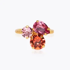 Caroline Svedbom Colette Ring Coral Combo Online
