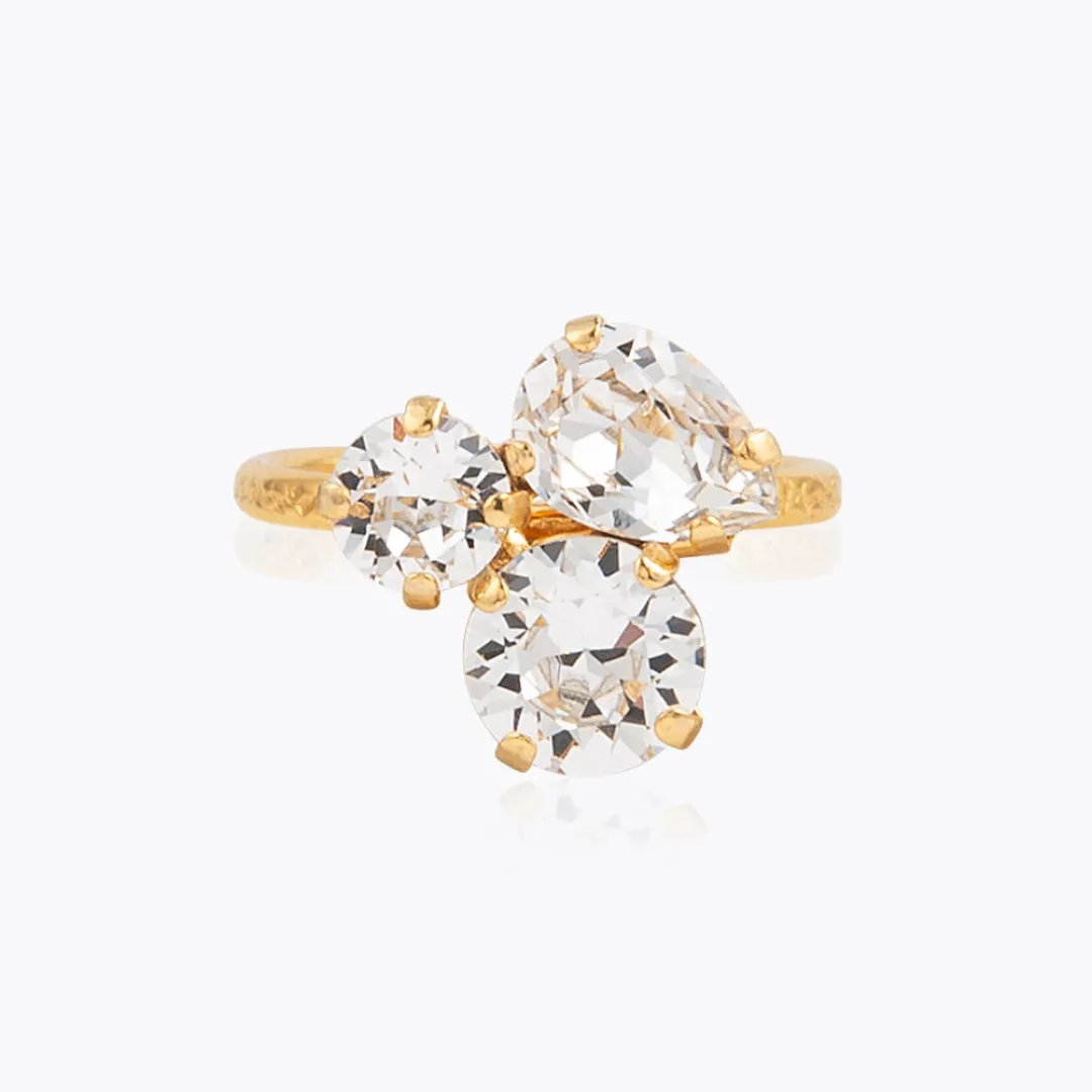 Caroline Svedbom Colette Ring Crystal Discount