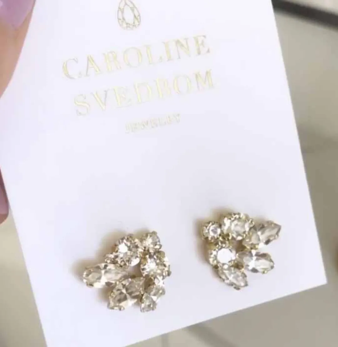 Caroline Svedbom Cora Earcuffs Crystal Outlet