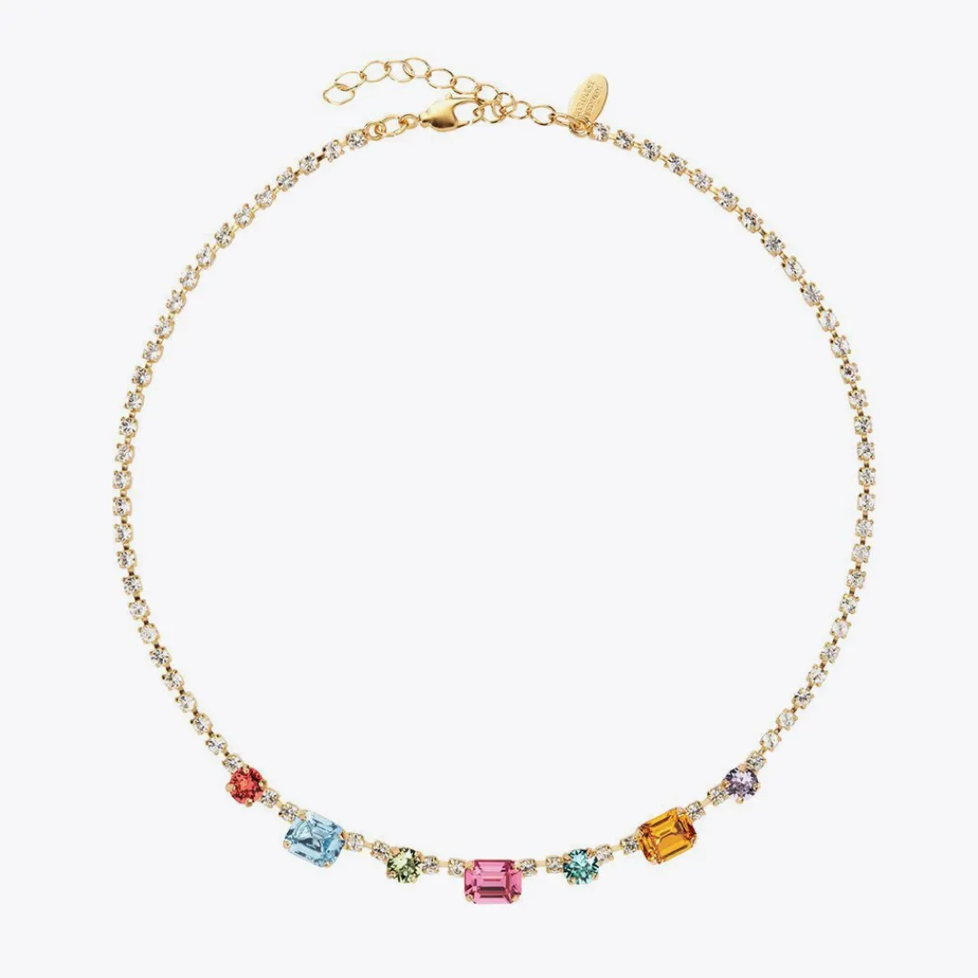 Caroline Svedbom Corinna Necklace Rainbow Combo Best
