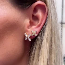 Caroline Svedbom Crystal Mini Star Earrings/Crystal Online