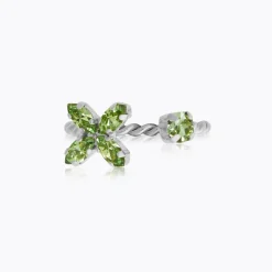 Caroline Svedbom Crystal Star Ring Peridot Sale