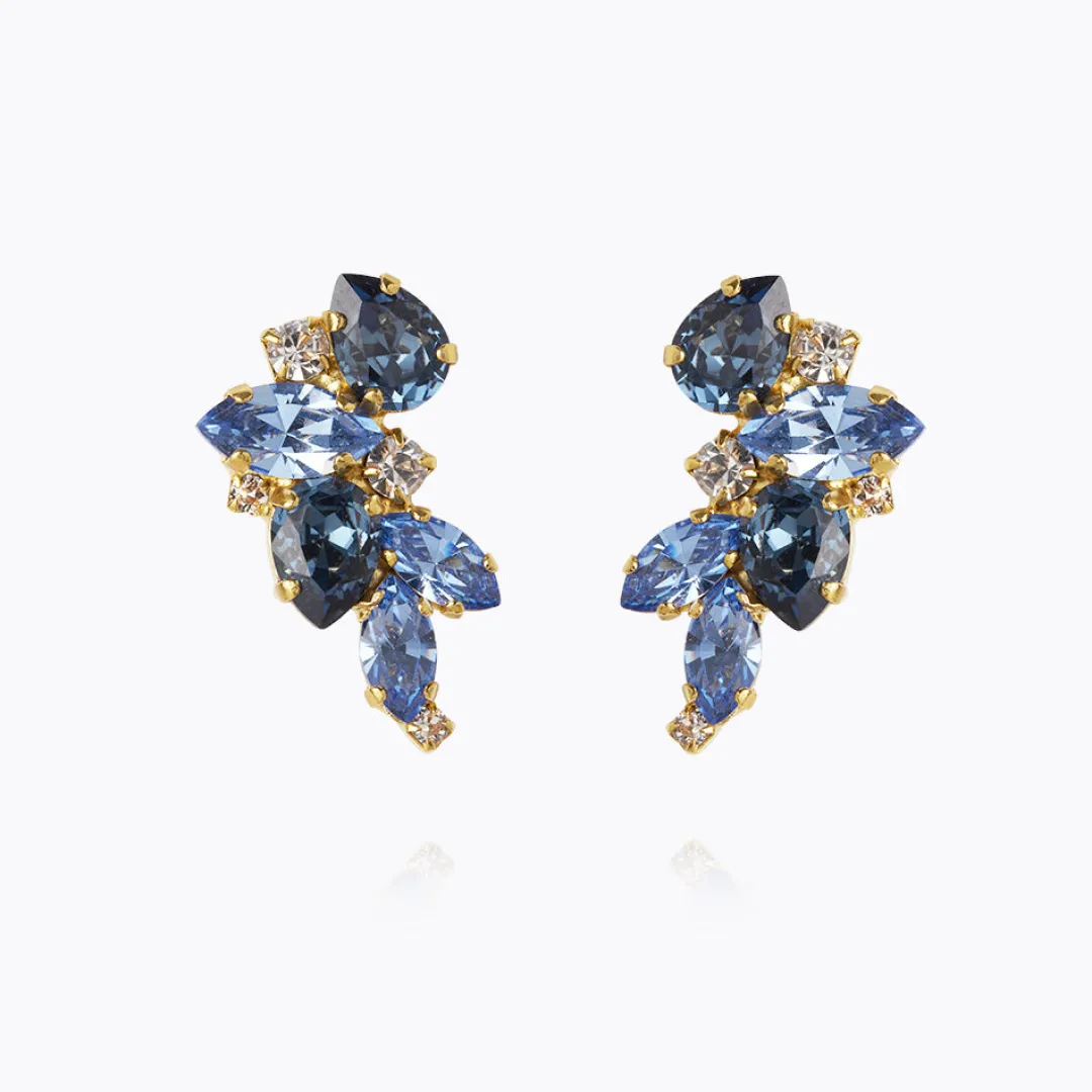 Caroline Svedbom Demi Earrings Blue Combo Best Sale