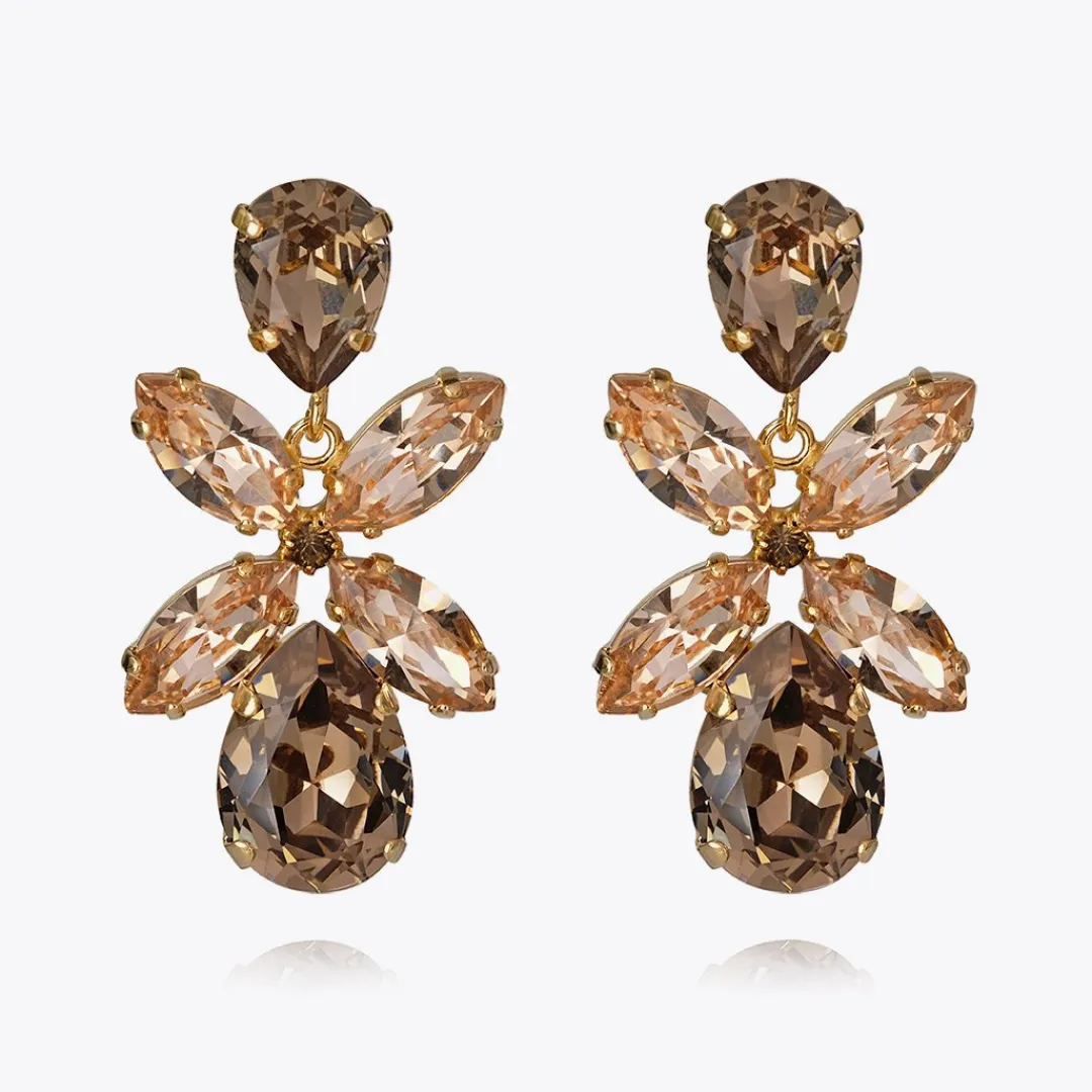 Caroline Svedbom Dione Earring/Greige Combo Online