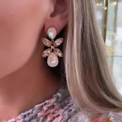 Caroline Svedbom Dione Earrings Ivory Delite Combo Hot