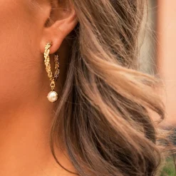Caroline Svedbom Elena Earrings/Pearl Shop