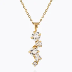 Caroline Svedbom Elina Necklace Crystal Clearance