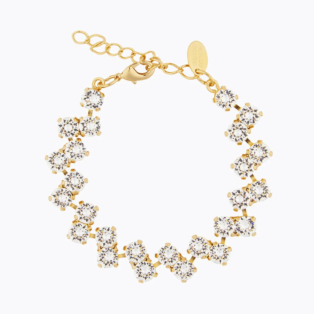 Caroline Svedbom Fiona Bracelet Crystal Discount