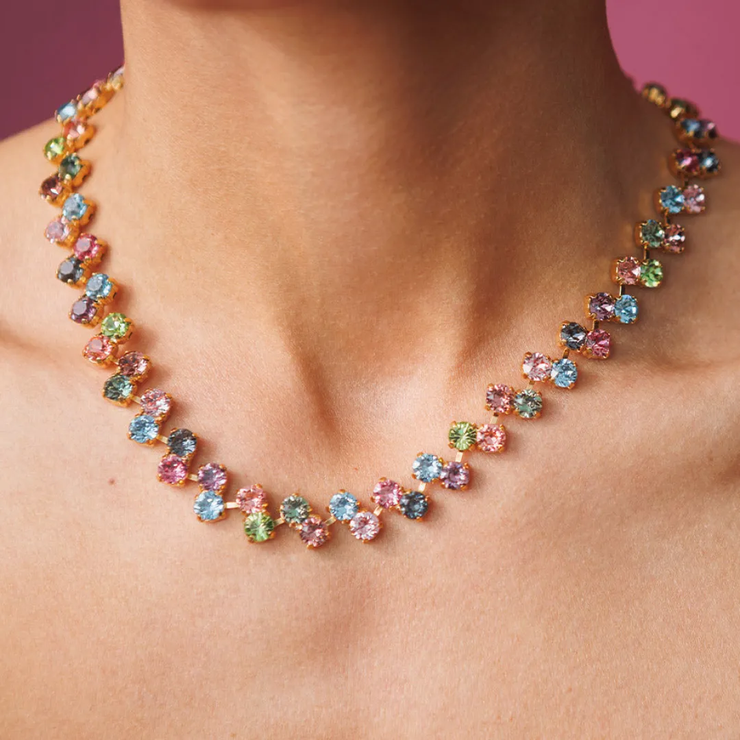 Caroline Svedbom Fiona Necklace Rainforest Combo New