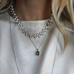 Caroline Svedbom Fiona Necklace Crystal Store