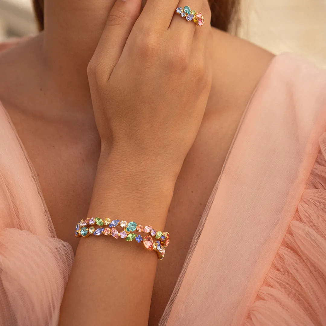 Caroline Svedbom Gabriella Bangle Rainbow Combo Online