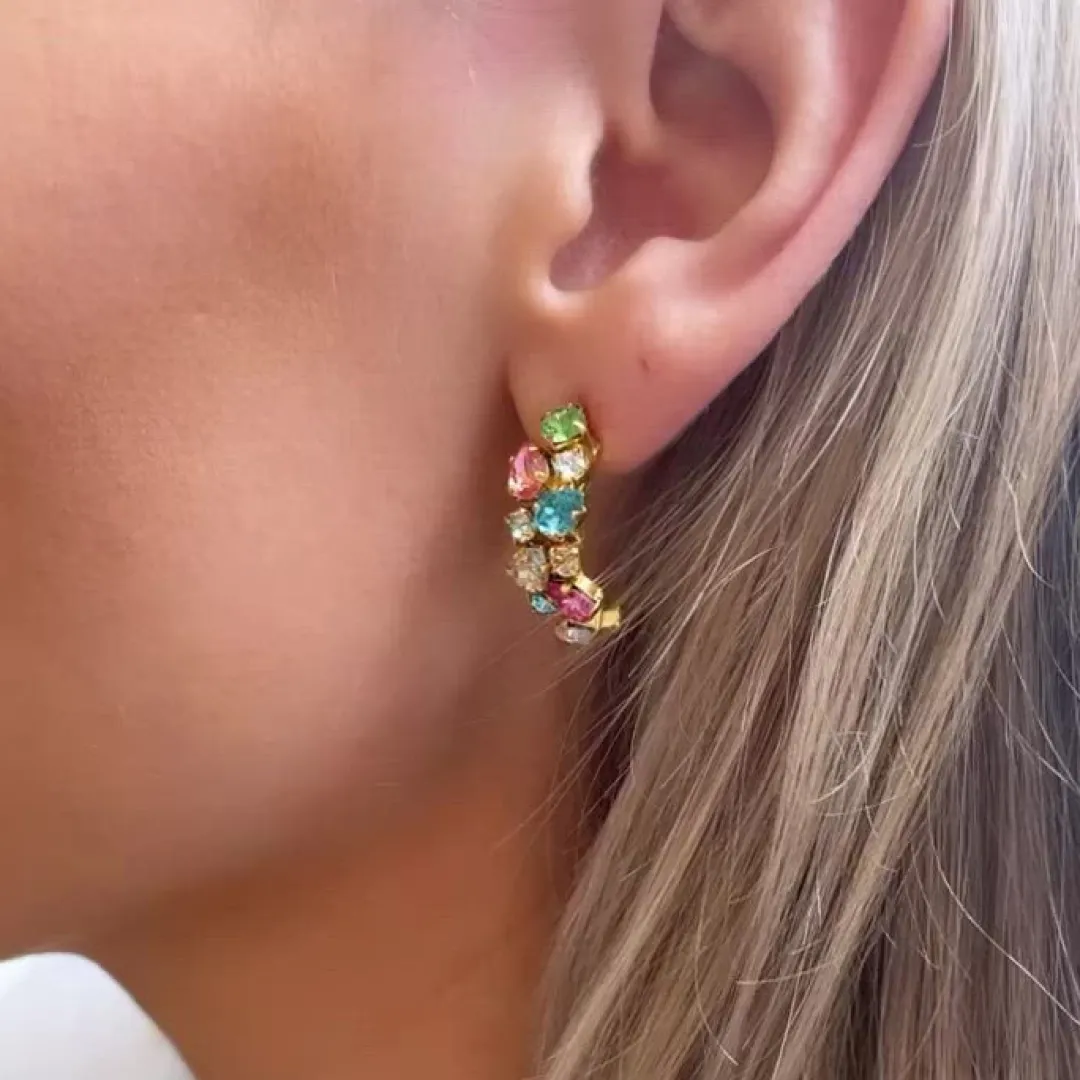 Caroline Svedbom Gabriella Earrings Rainbow Combo Best Sale