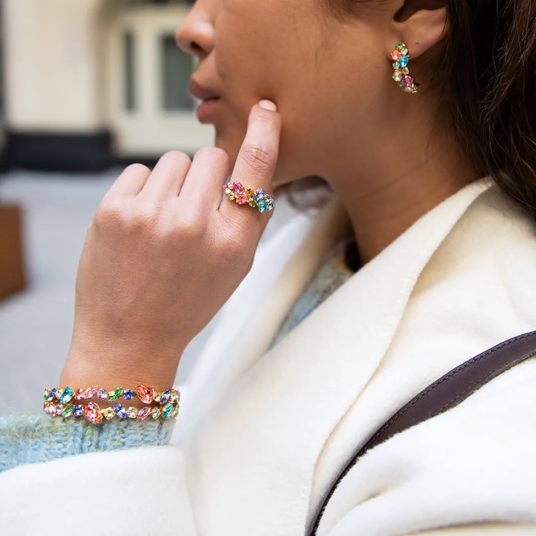 Caroline Svedbom Gabriella Earrings Rainbow Combo Best Sale