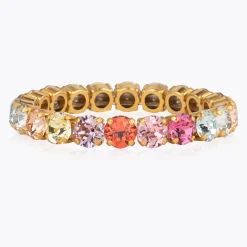 Caroline Svedbom Gia Stud Bracelet Pastel Rainbow Combo Hot